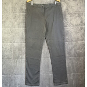 Khaki by Gap Pants Women's 12T Shark Fin Gray Skinny Crop Stretch Cotton Chino
